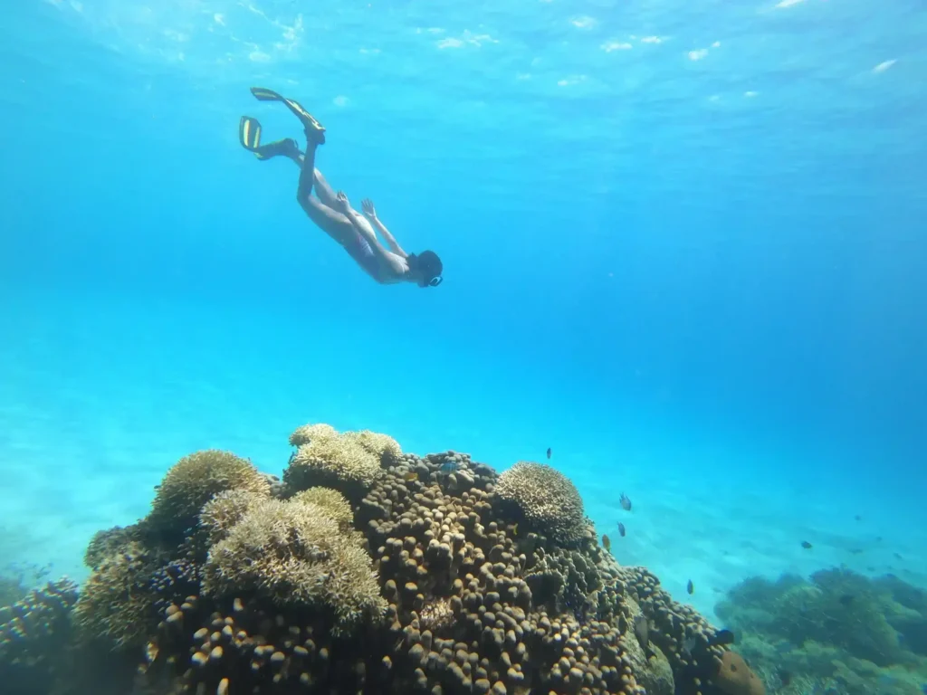 Snorkeling in Siaba Island