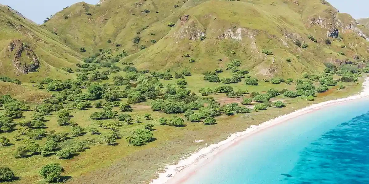 Famous natural landmarks in Indonesia