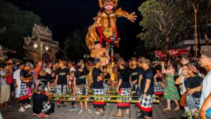 Balinese Celebrate New Year in Silence
