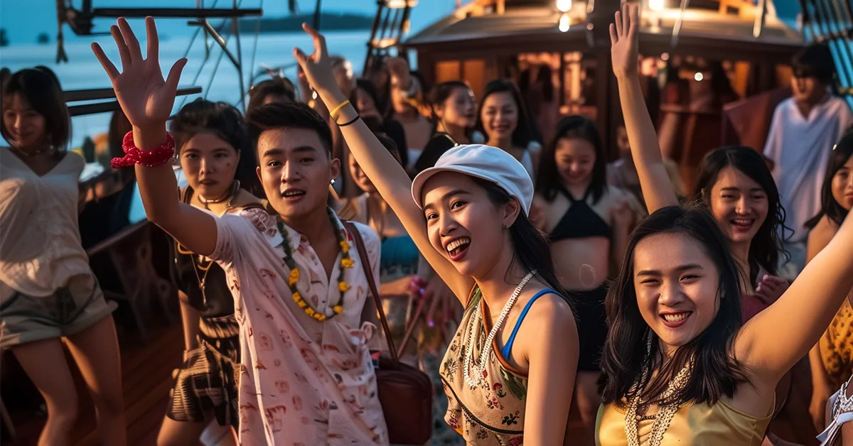 Bachelor Party Cruise at Komodo National Park