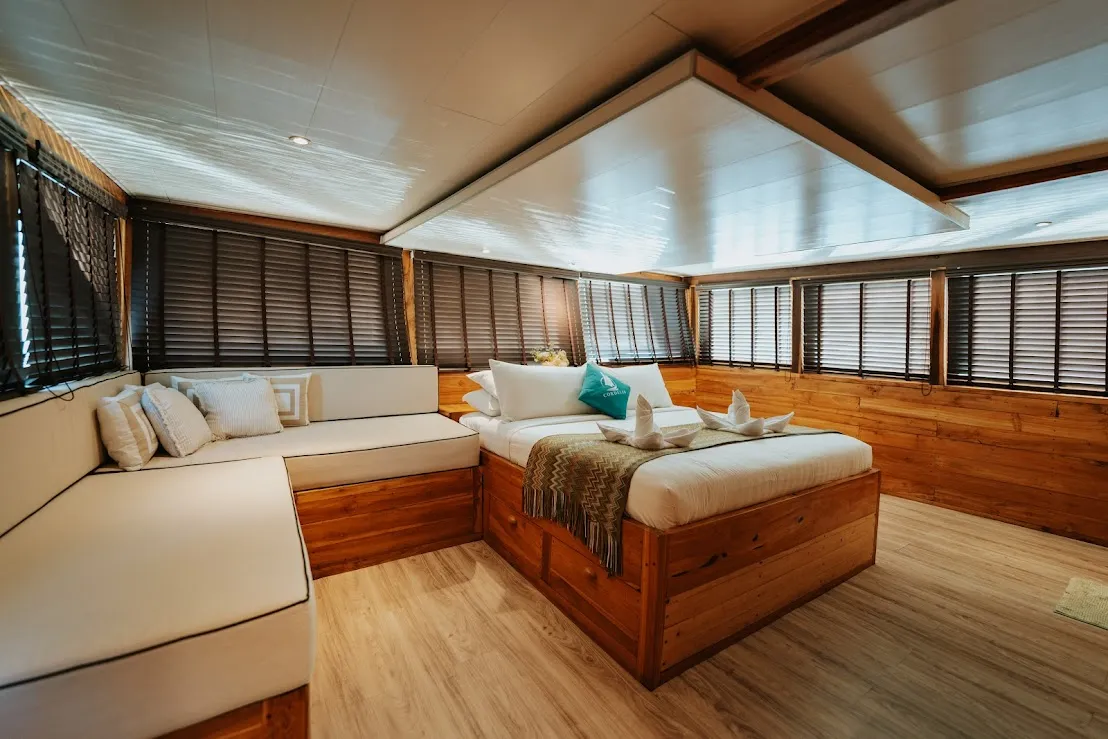 Cordelia Phinisi Boat Charter - Diamond Cabin Cordelia Phinisi | Boat Komodo Trip