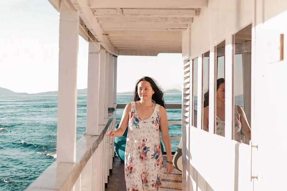 Corridor area in Rafida Phinisi - BoatKomodoTrip