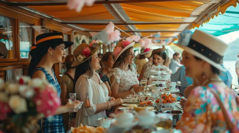 English Tea Party - Boat Komodo Trip