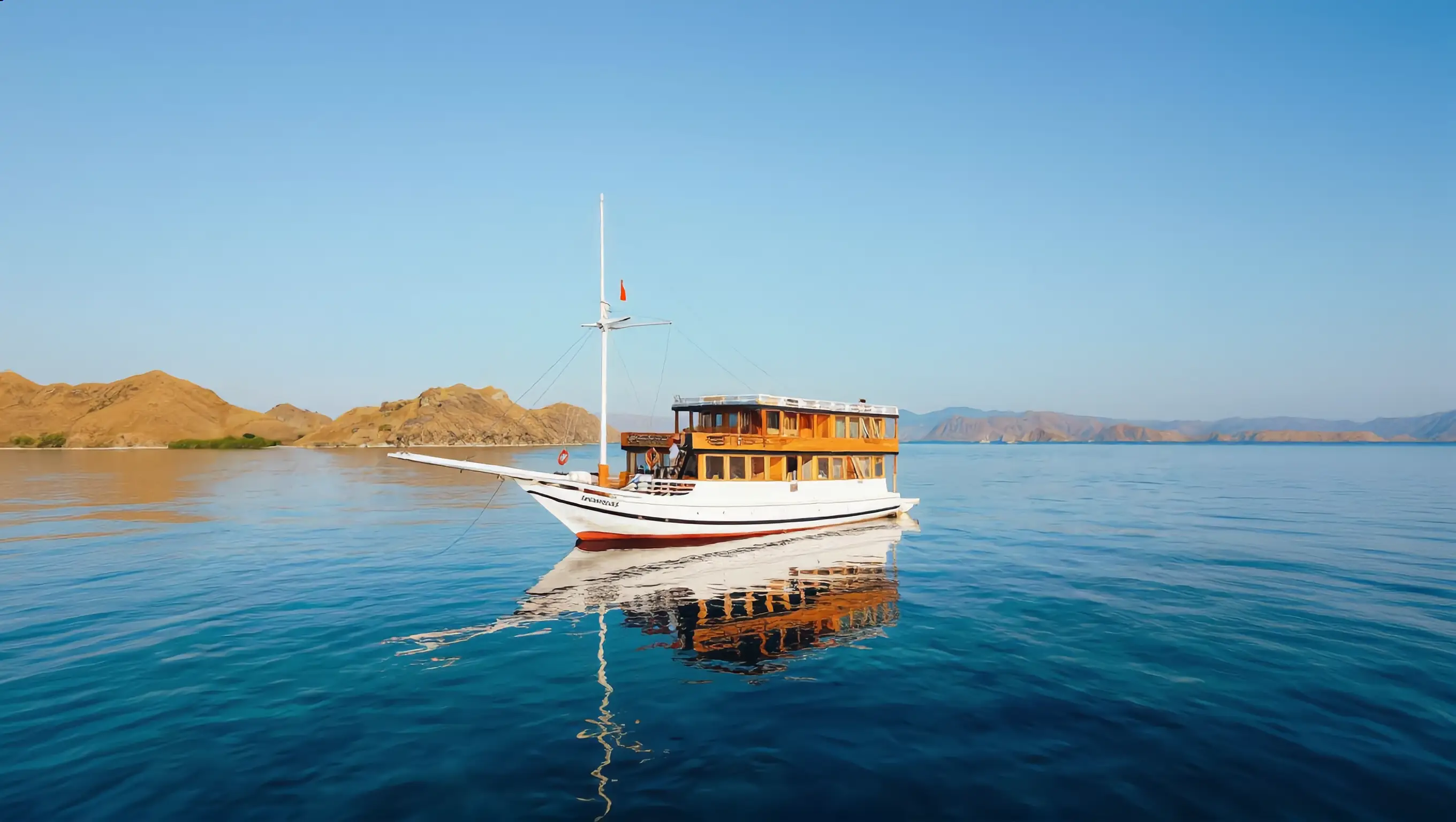 Maheswari Phinisi Exterior | Boat Komodo Trip