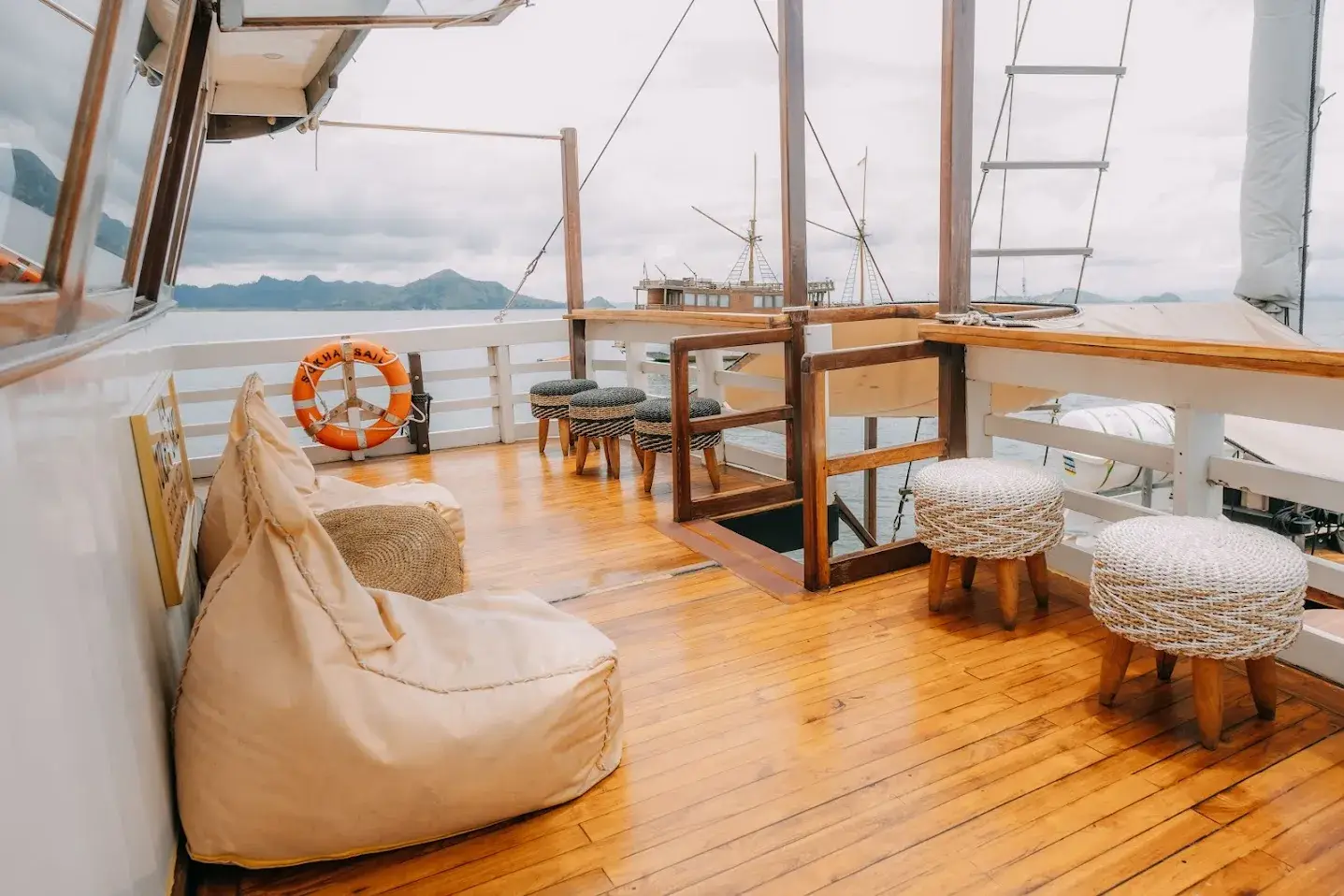 Sukha Sail Phinisi Boat Charter | Outdoor Chill Sukha Sail Phinisi | Boat Komodo Trip