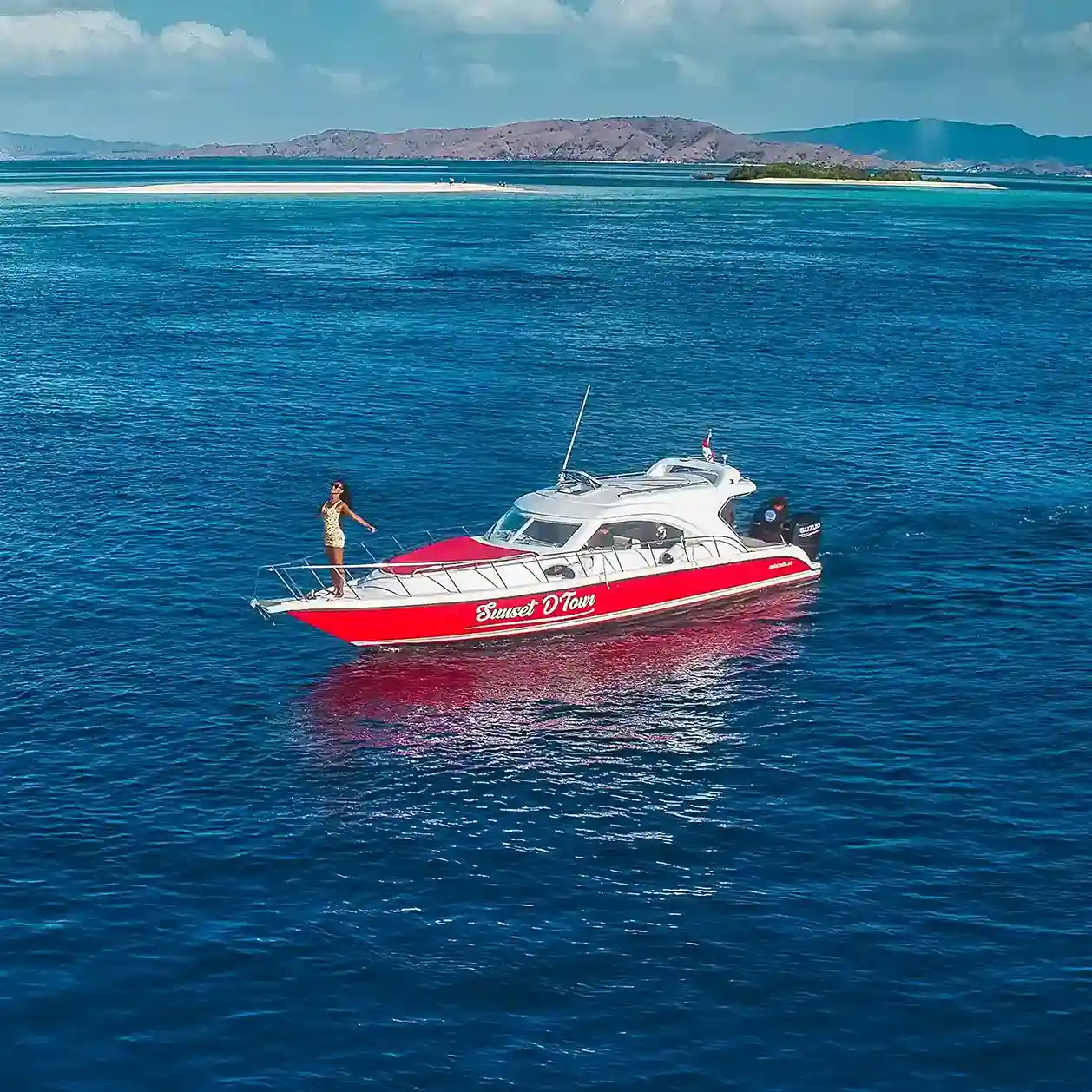 Sunset Speedboat Charter for Komodo Day Trips