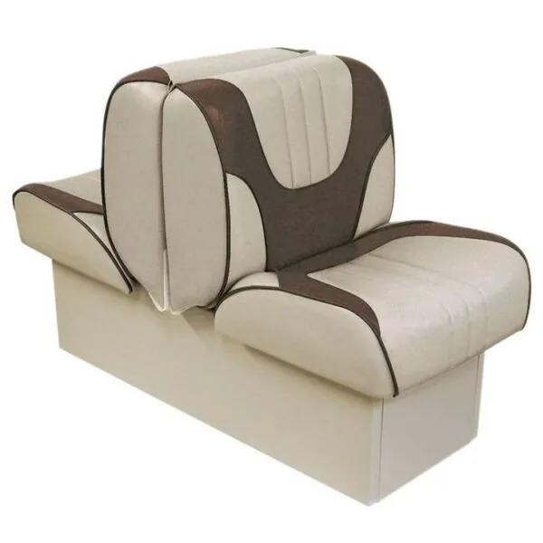 Pedestal fishing seat swiveling on adjustable base