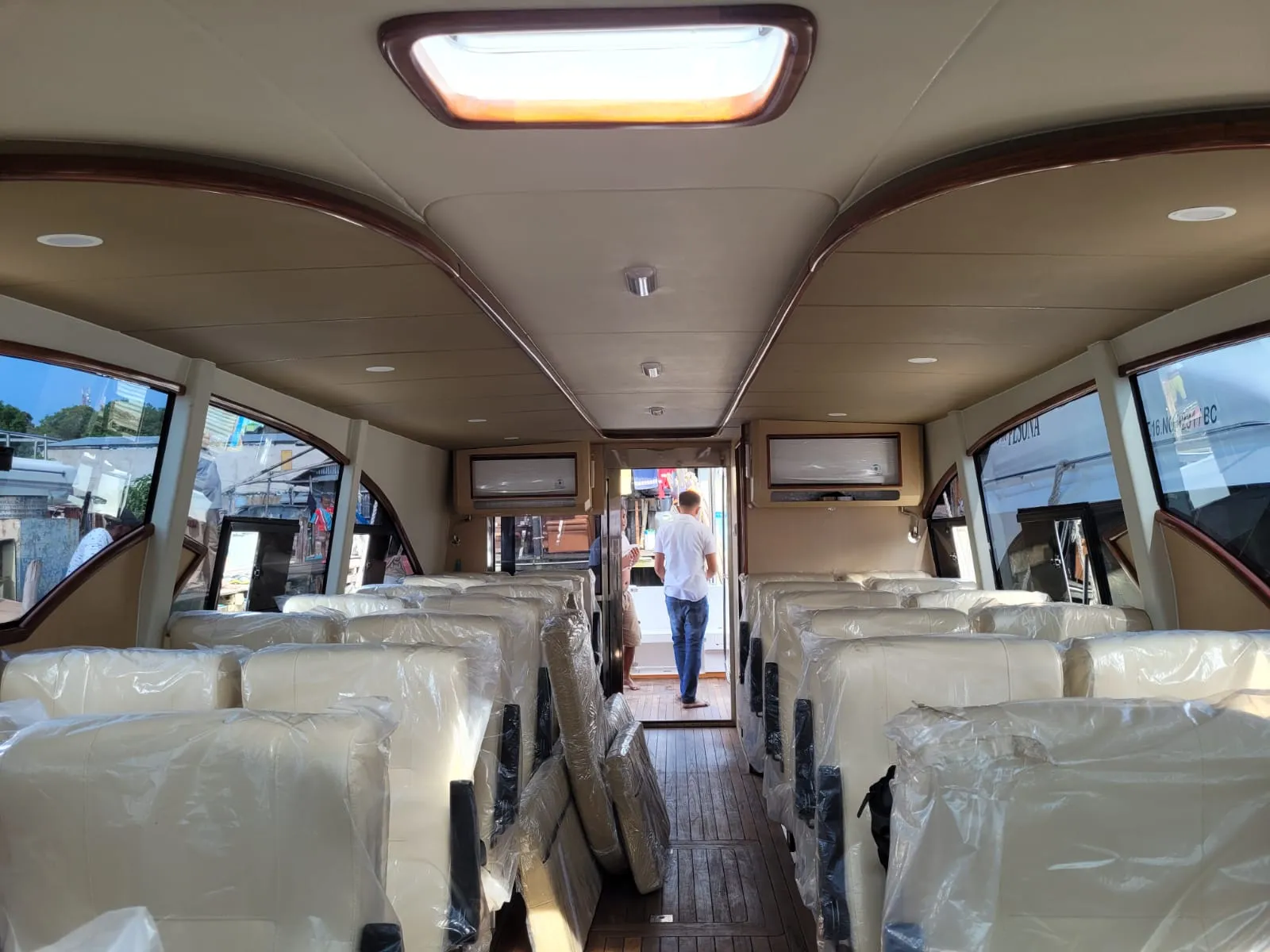 Royal Pesona Speedboat Interior - Boat Komodo Trip