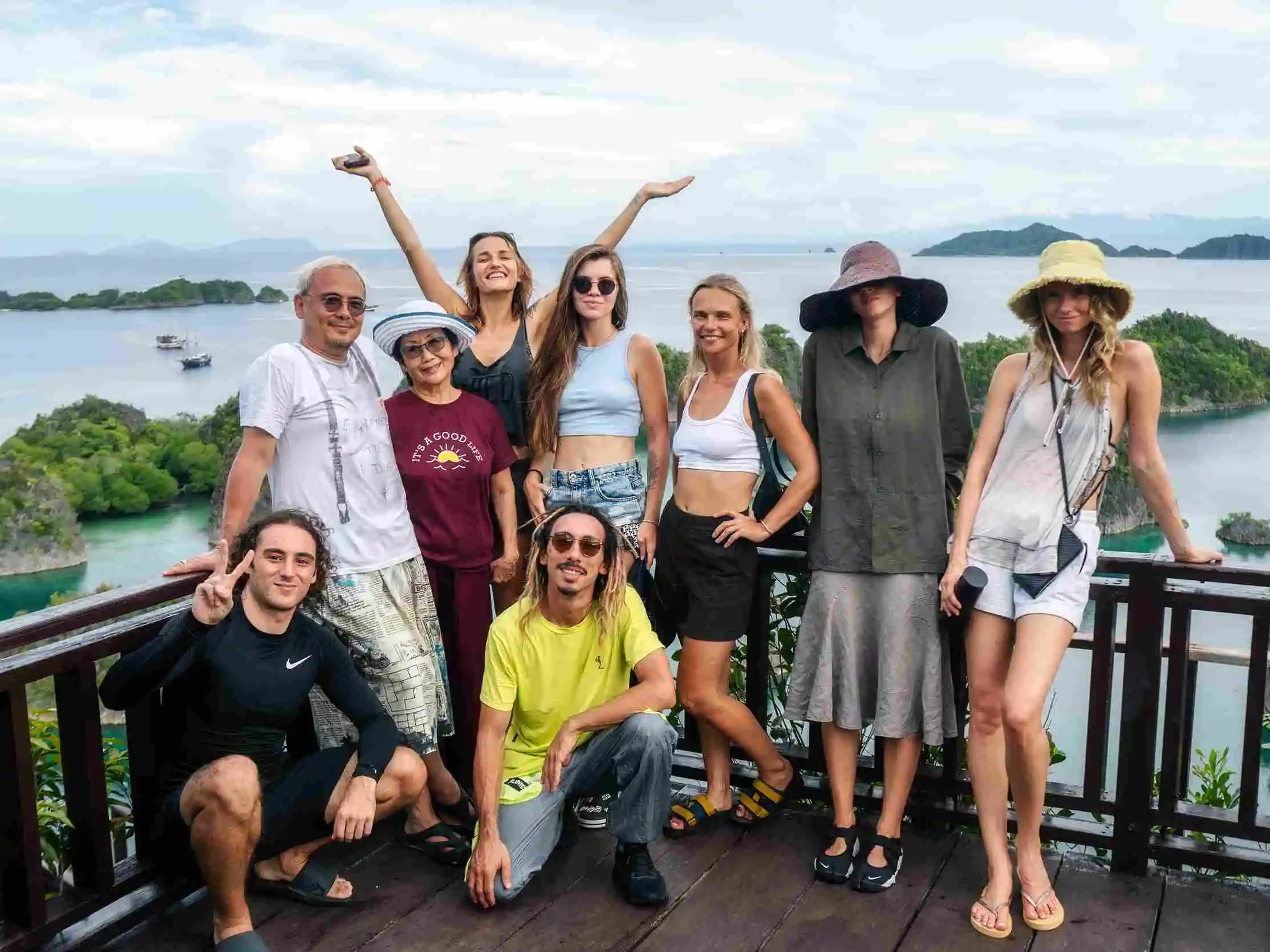 Sergei & Family at Raya Ampat