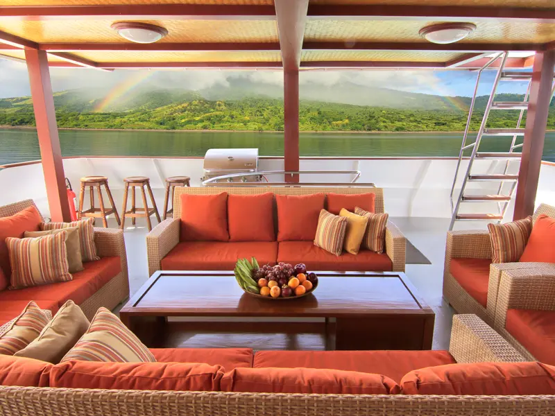 Party Deck on Mermaid I Cruise Voyage Phinisi | Raja Ampat | Boat Komodo Trip