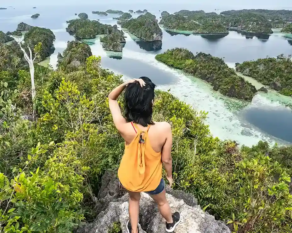 Trekking Activity on Harfat Misool | Boat Komodo Trip