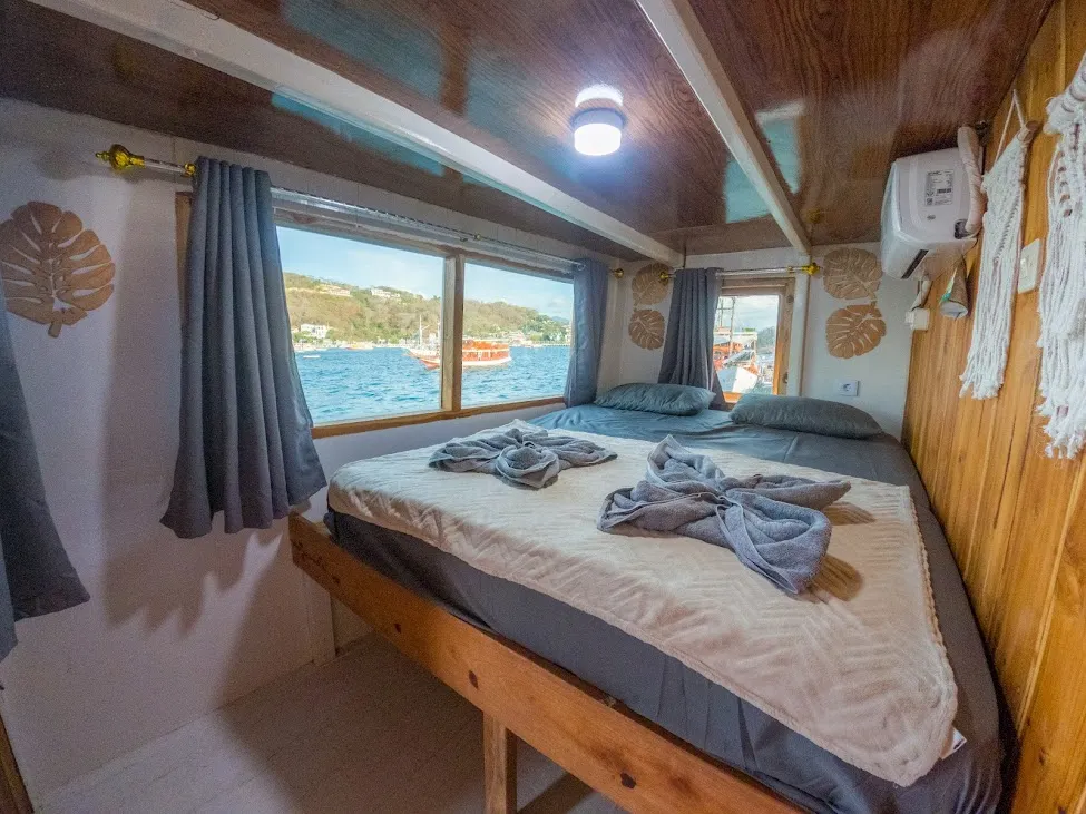 Deluxe Ocean Cabin Almadira Phinisi | Boat Komodo Trip