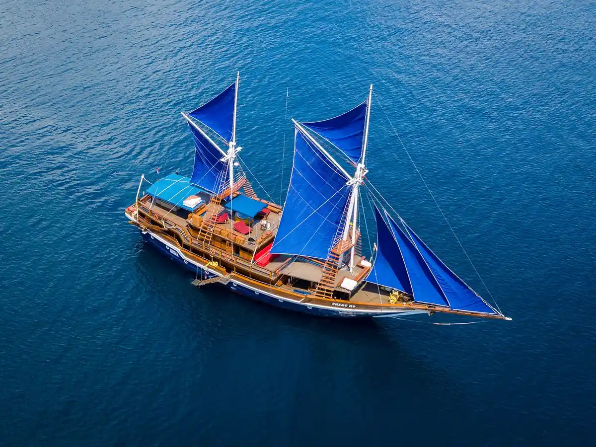 Cheng Ho Phinisi Cruise Boat Charter | Boat Komodo Trip