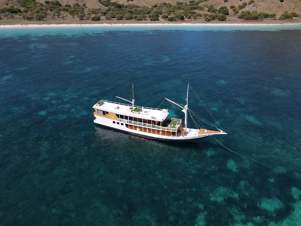 Dinara Cruise Phinisi } Boat Komodo Trip