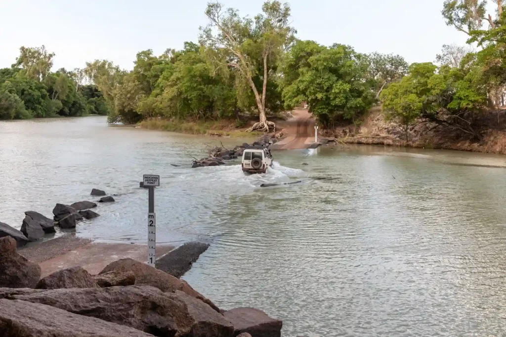 Cahills Crossing Kakadu National Park (Source by Wikimedia Commons)