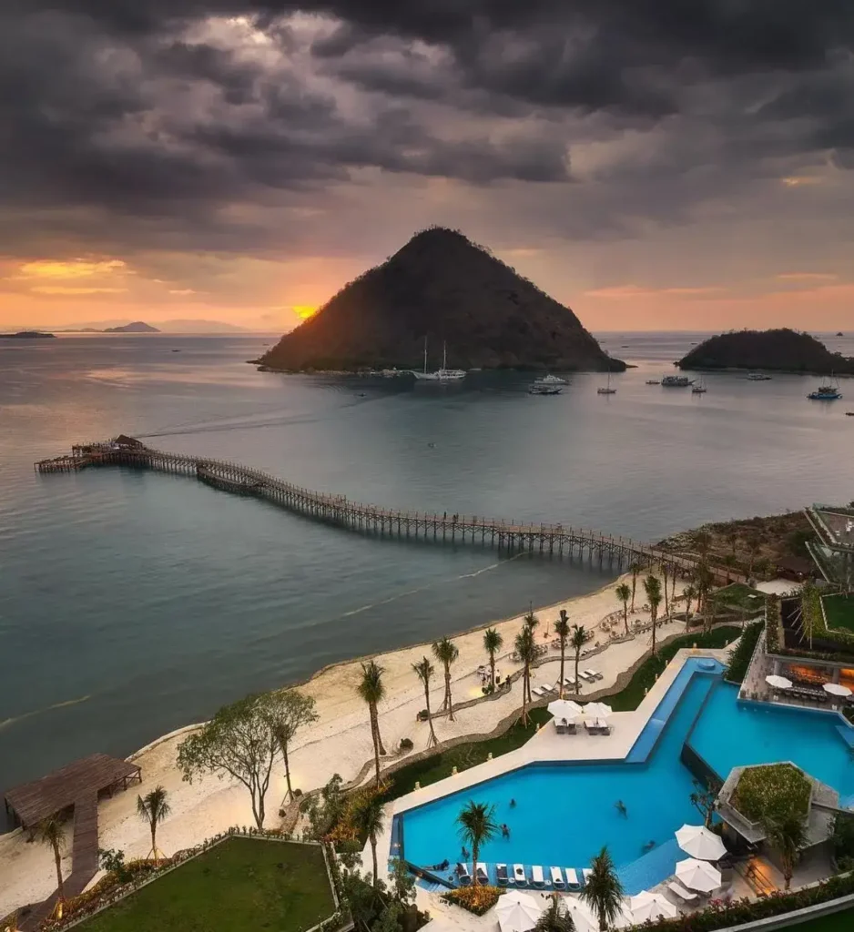 Komodo Island View from Ayana Hotel