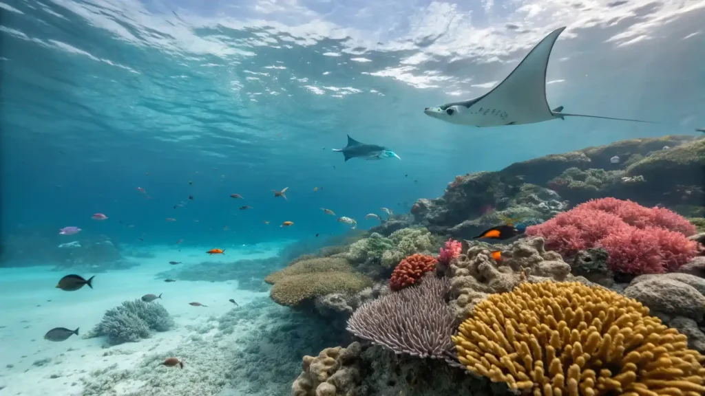 Manta Sandy Snorkeling Activity | Komodo Island | Raja Ampat | Boat Komodo Trip