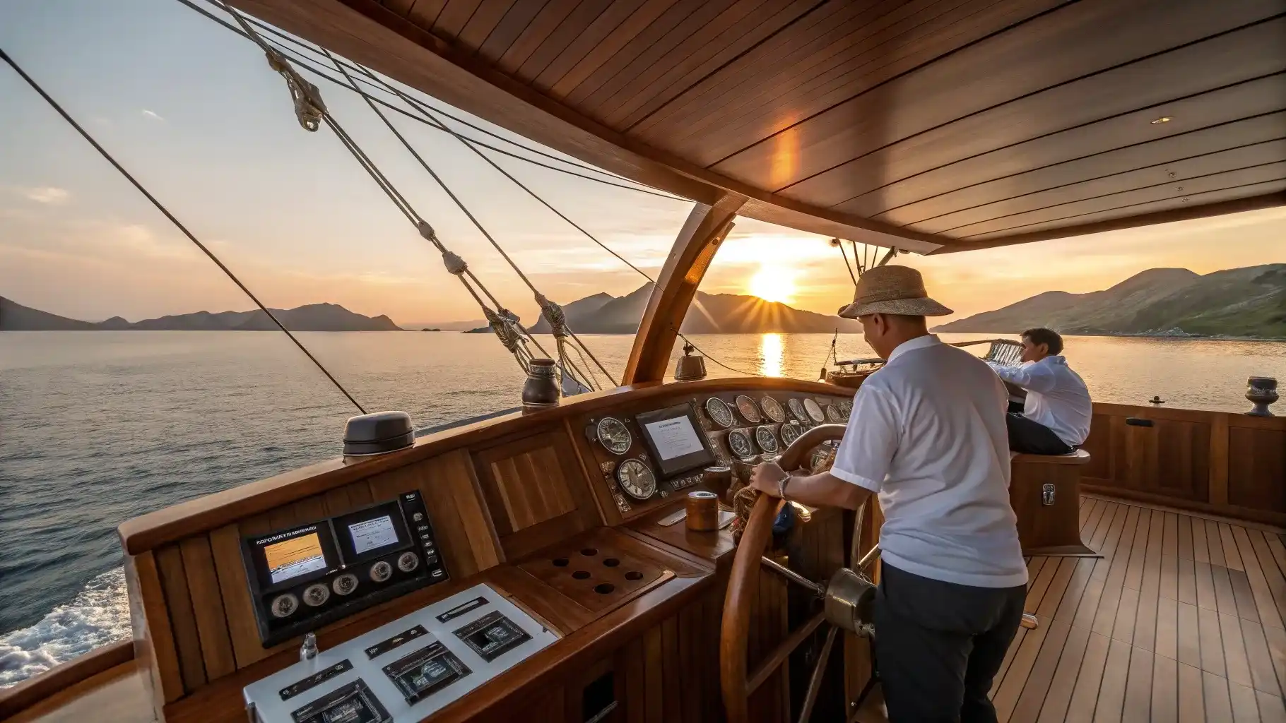 Navigational System Inspection | Boat Komodo Trip