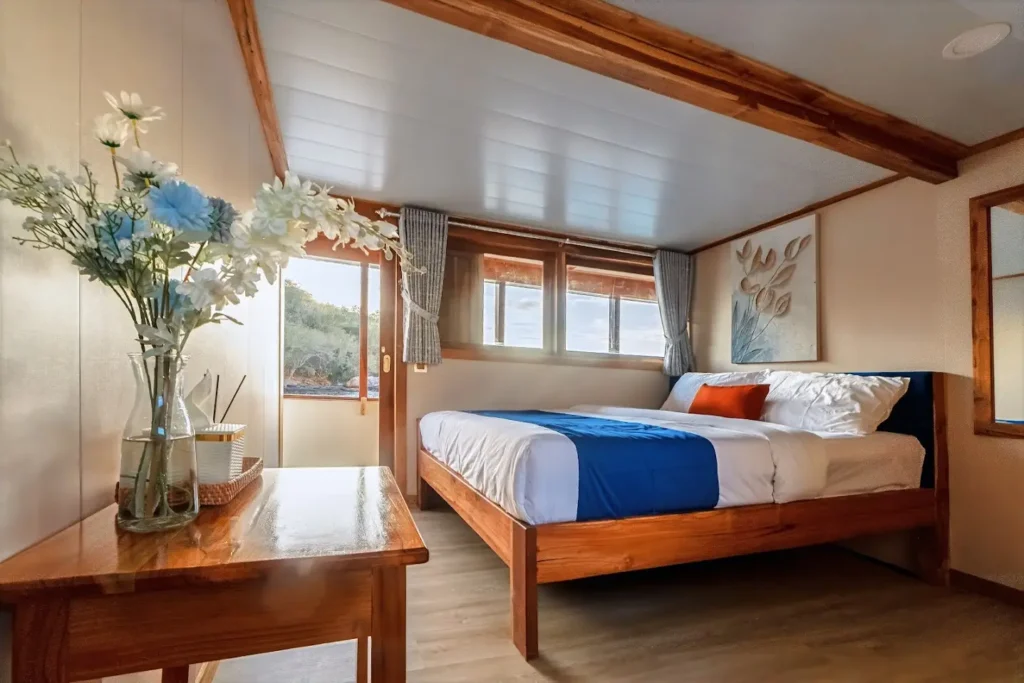 Ayvara Cruise Boat Charter | Ayvara Cruise Deluxe Ocean View Cabin | Komodo Tour | Boat Komodo Trip