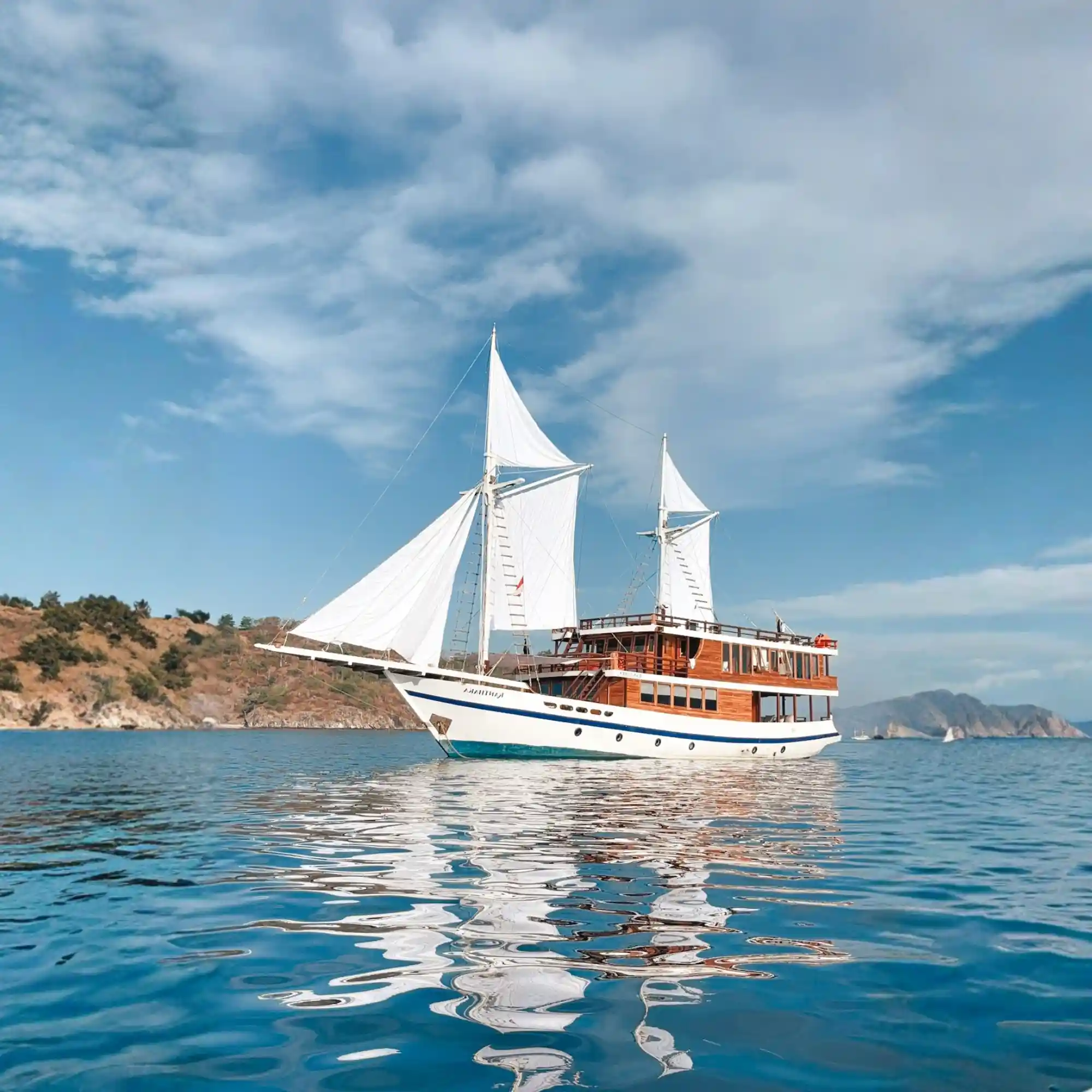 Kanthaka Phinisi Charter in Komodo National Park