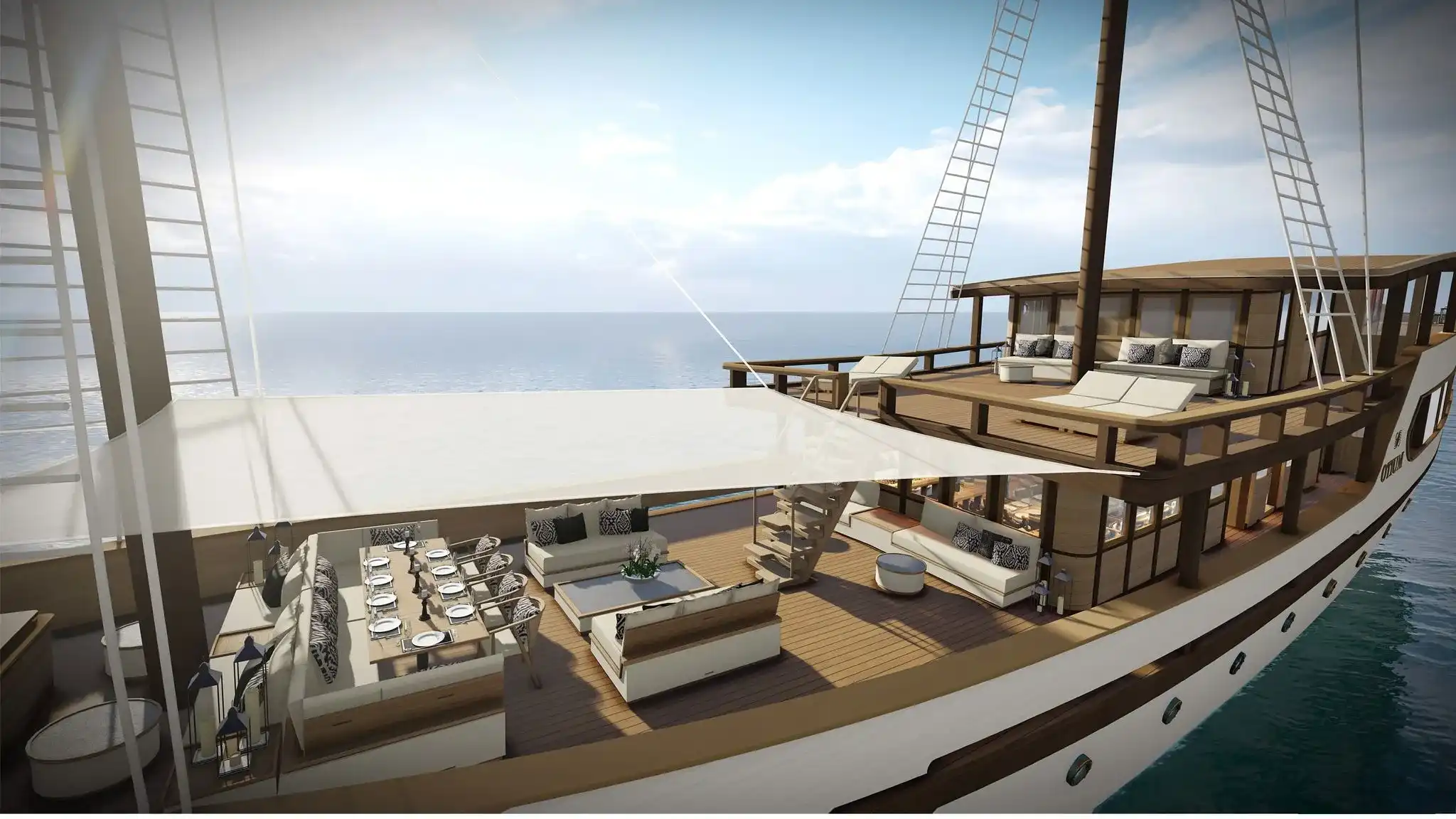 Otium Phinisi | Exterior Otium Phinisi | Boat Komodo Trip