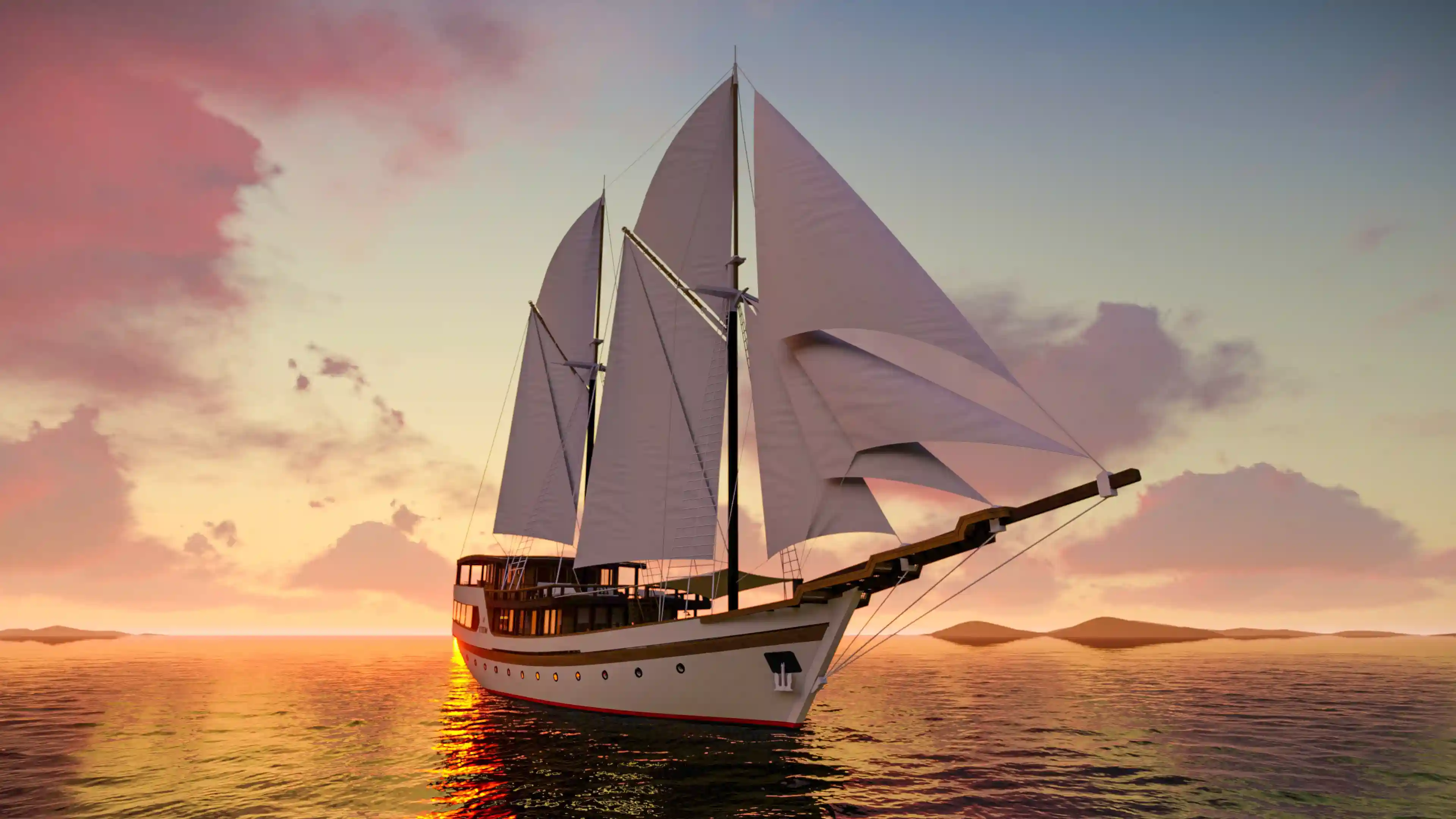 Otium Phinisi Deck | Boat Komodo Trip