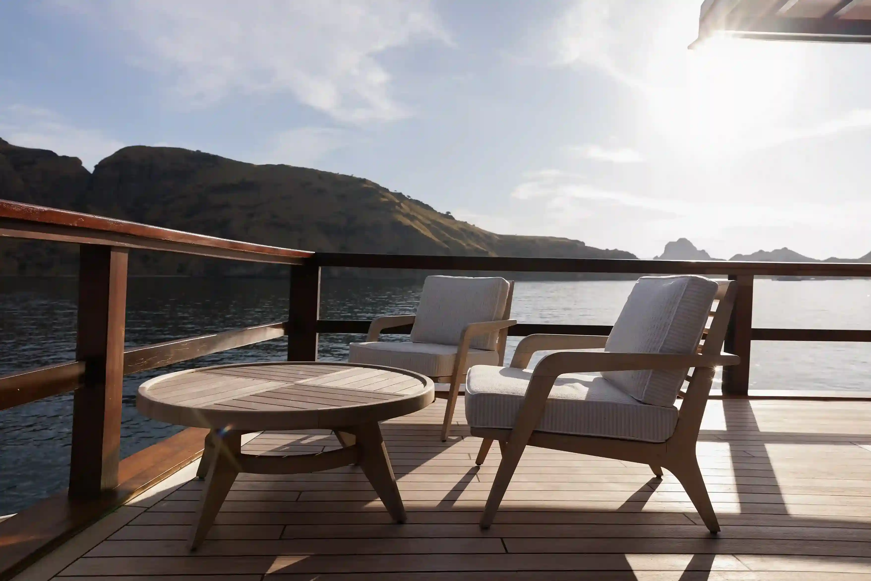 Vela Phinisi Boat Charter | Chill Area | Boat Komodo Trip