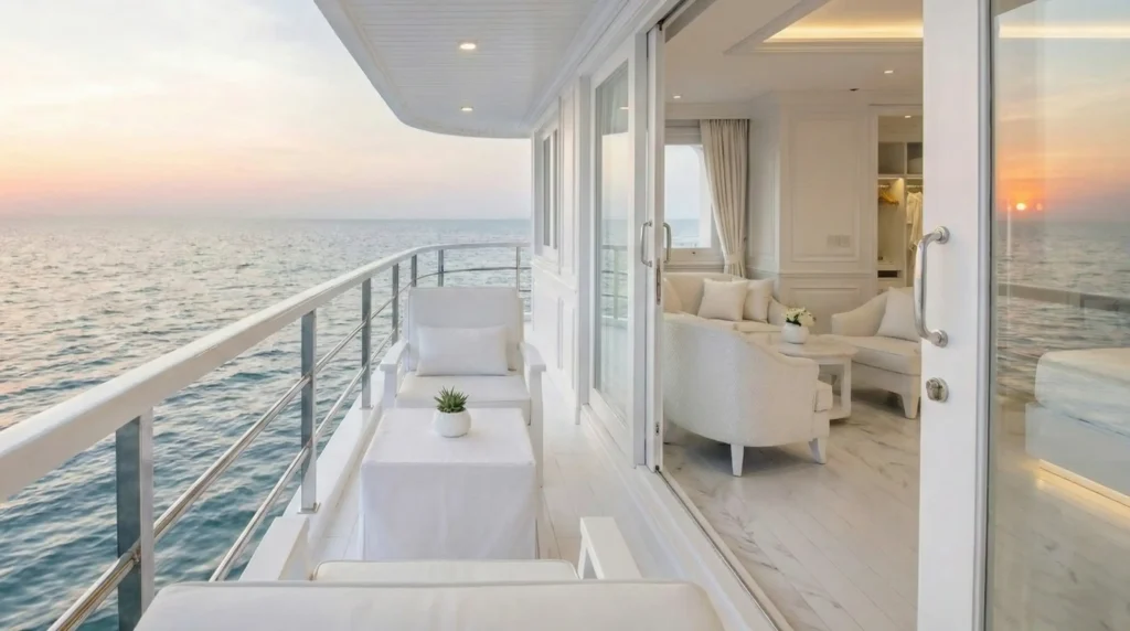 The Largest Suite Capacity in Komodo: 10 Private Balcony Cabins