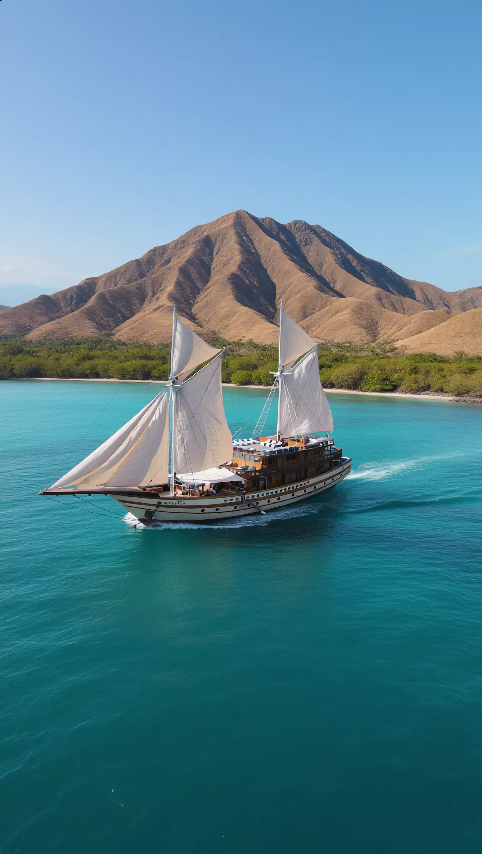 What Is a Phinisi Yacht | Boat Komodo Trip